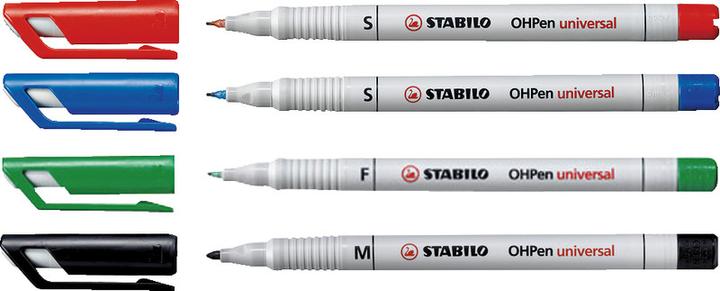 Actual product image STABILO OHPen universal (Multicoloured, 0.70 mm, 8 x)