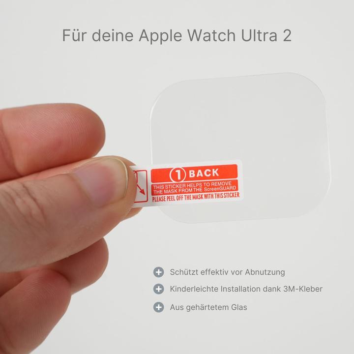 Immagine prodotto Hermex Pellicola protettiva in vetro per Apple Watch Ultra 2 49mm