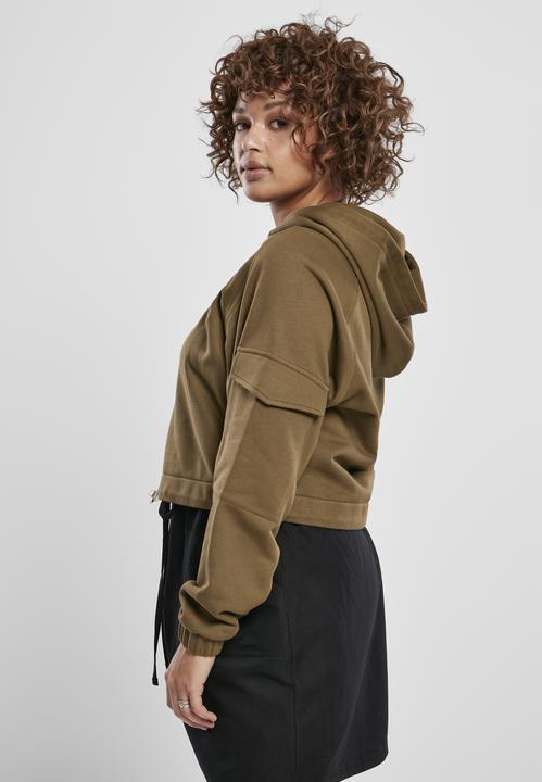 Produktbild Urban Classics Ladies Short Worker Hoody (4XL)