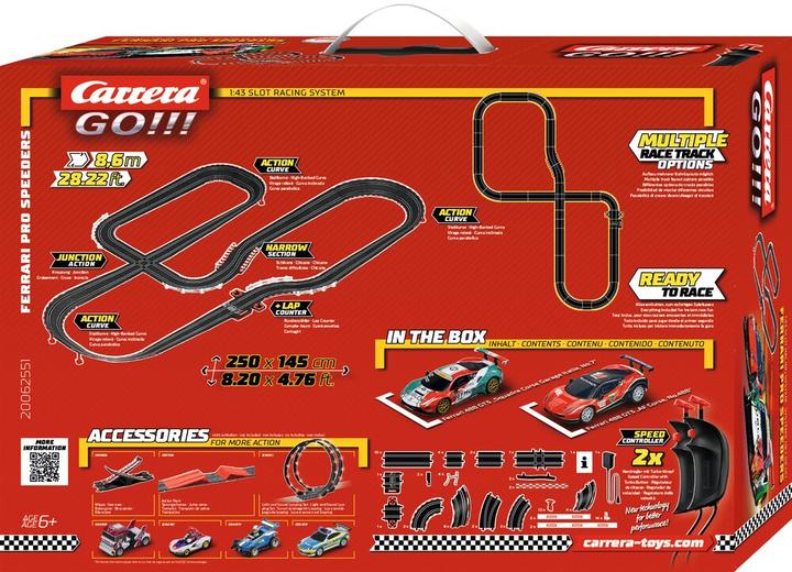 Immagine prodotto Carrera VAI!!! Pista - Ferrari Pro Speeders