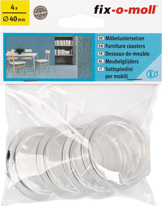 Fix-o-moll Sous-verres de meubles (4 pièce(s))
