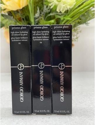 Armani Exchange Armani Lippen Prisma Glass Lipgloss Nr. 01 - Clear Shine / 3,5 ml