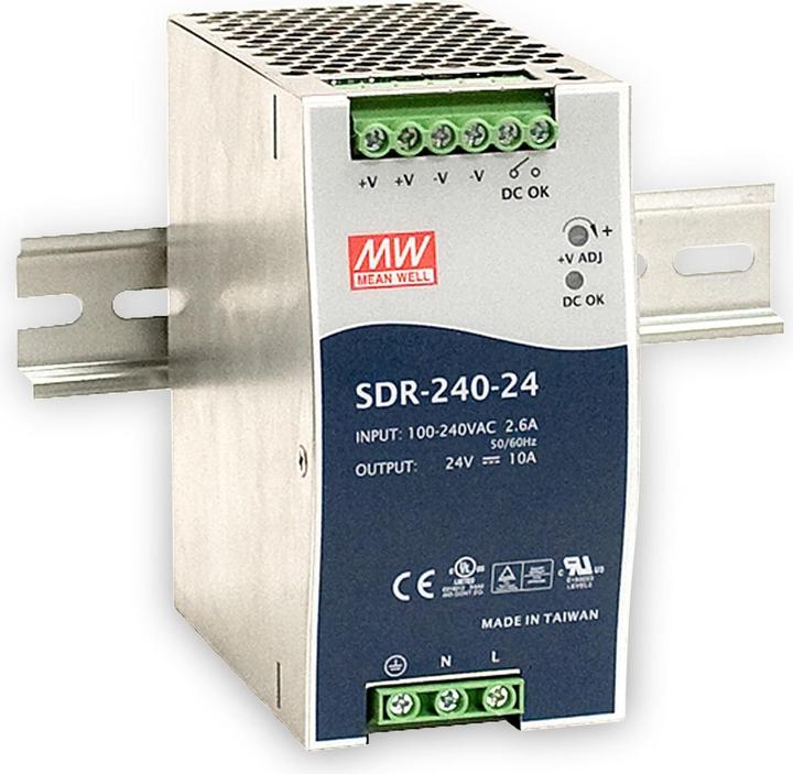 Image du produit MeanWell Alimentation électrique Mean Well Rail DIN