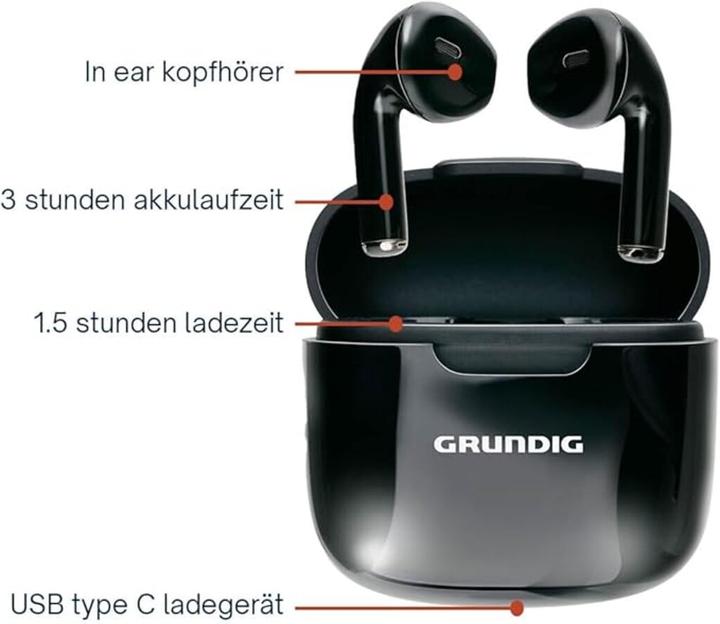 Produktbild Grundig Ohrstöpsel TWS 200mAh (3 h, Kabellos)