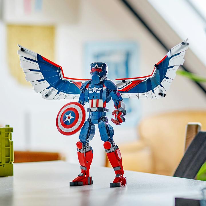 Immagine prodotto LEGO Nuova figura da costruzione di Capitan America (76296, LEGO Marvel)
