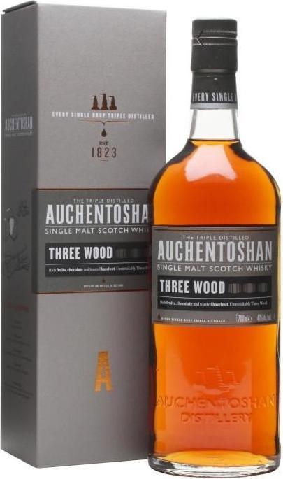 Produktbild Auchentoshan Three Wood (Single Malt, Scotch Whisky, 1 x 70 cl)