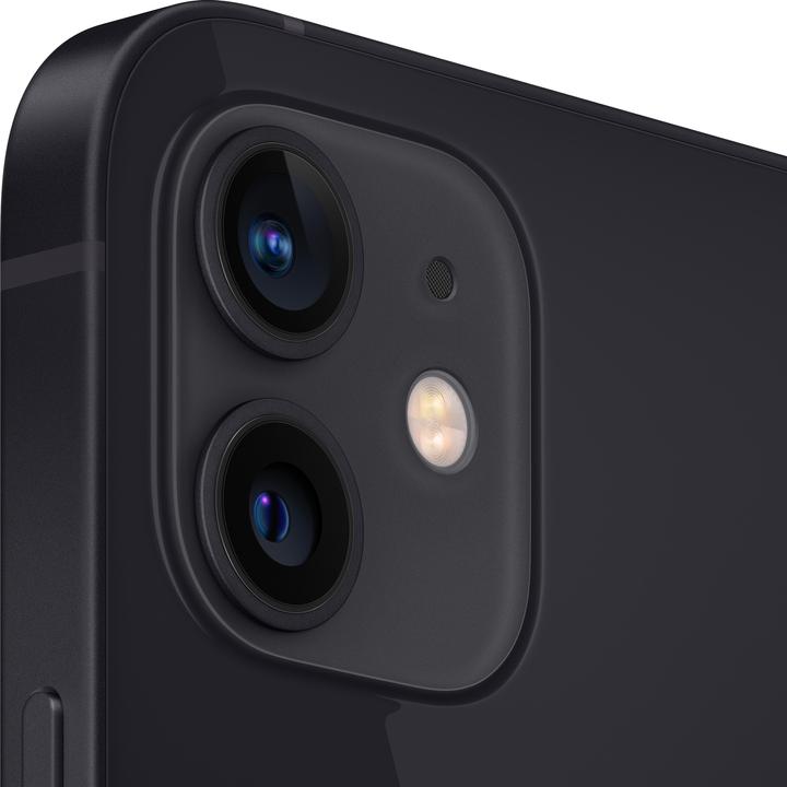 Produktbild Apple iPhone 12 (128 GB, Black, 6.10", SIM + eSIM, 12 Mpx, 5G)