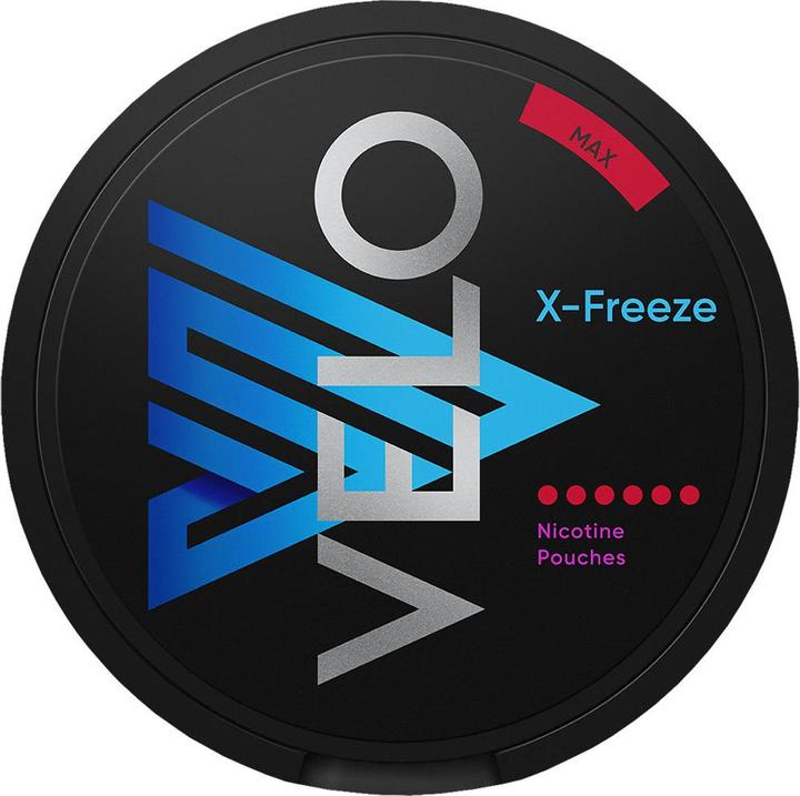 Velo X-Freeze Max (Nicotine Pouches, 6 mg)