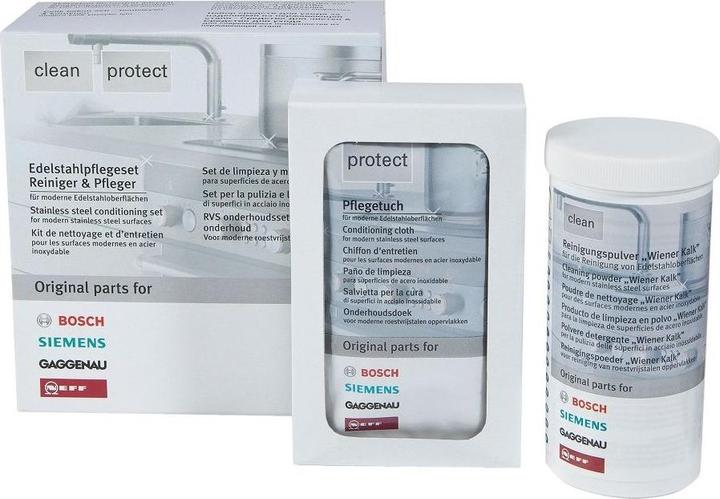 Image du produit Siemens Set de soins pour les surfaces en acier inoxydable