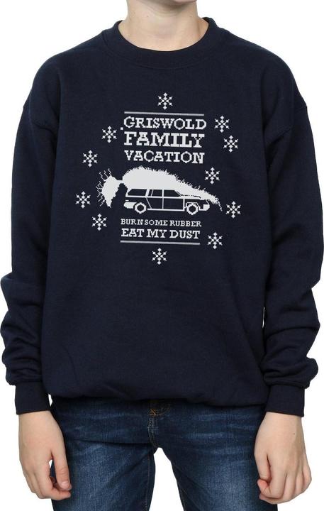 Image du produit National Lampoon´s Vacation National Lampoon's Christmas Vacation - Sweat EAT MY DUST - Garçon (128)