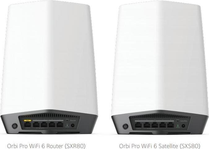 Actual product image Netgear Orbi Pro WiFi 6 AX6000 mesh system (SXK80B4) Set of 4