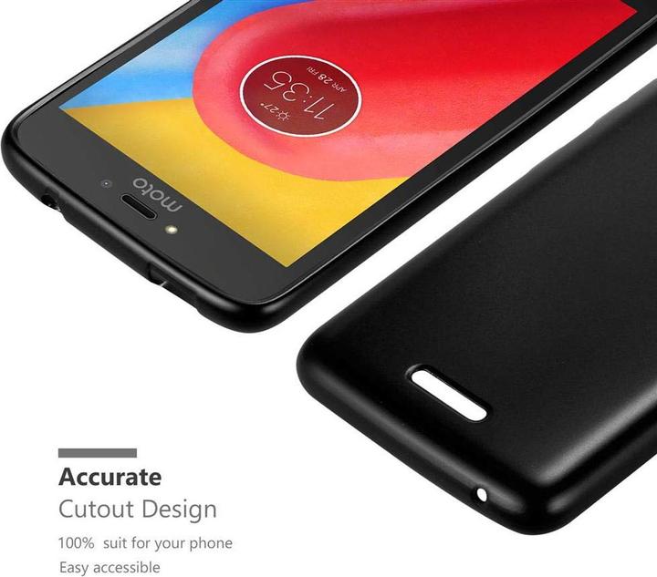 Actual product image Cadorabo TPU Matt Metallic Cover (Motorola Moto C)