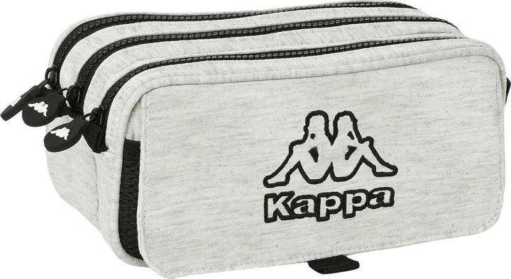 Image du produit Kappa Triple étui multi-usages Grey knit Gris (21,5 x 10 x 8 cm)