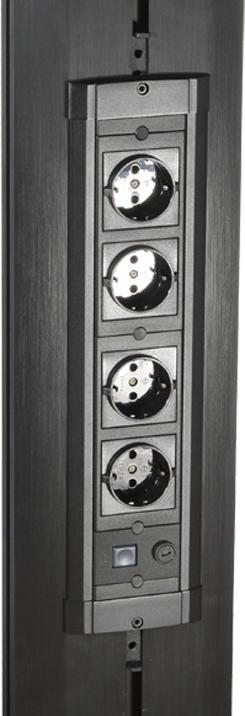 Produktbild Multibrackets TV Ständer bis 80", Aluminium, schwarz/5983 (80", 80 kg)