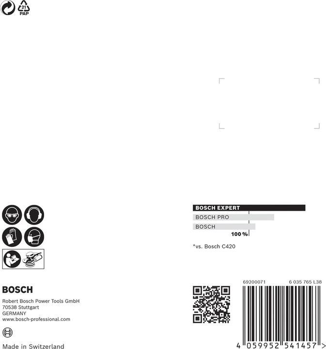 Produktbild Bosch Professional Zubehör Expert C470 (120)