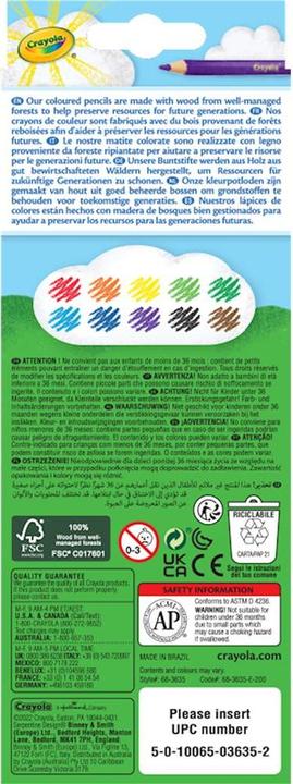 Actual product image Crayola Erasable colour pencils (Multinational, 10 x)