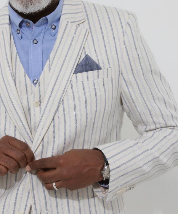 Produktbild Joe Browns Striped Linen Blend Suit Blazer (48)