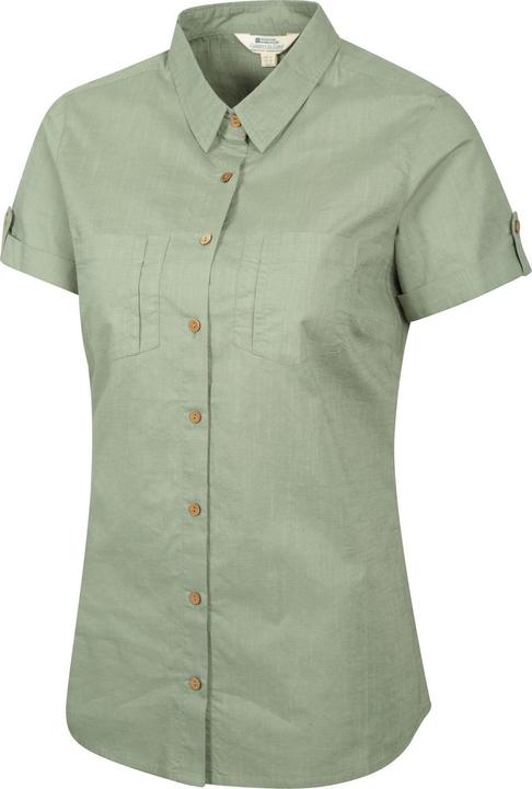 Actual product image Mountain Warehouse Womens/Ladies Coconut Short-Sleeved Shirt (48 D)