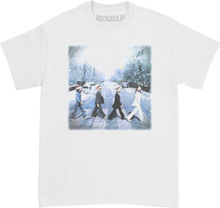 Immagine prodotto Maglietta unisex adulto Abbey Christmas in cotone (M)