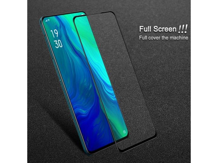Actual product image Screenguard Oppo Reno Full Screen Protective Glass Film 2.5D 9H (1 Piece, Oppo Reno Z)