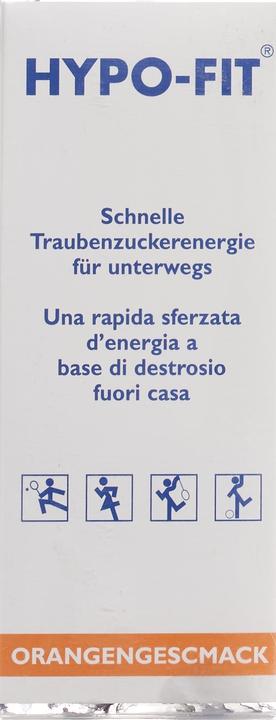 Valori nutrizionali e ingredienti Hypo-Fit Zucchero liquido arancione (260 g)