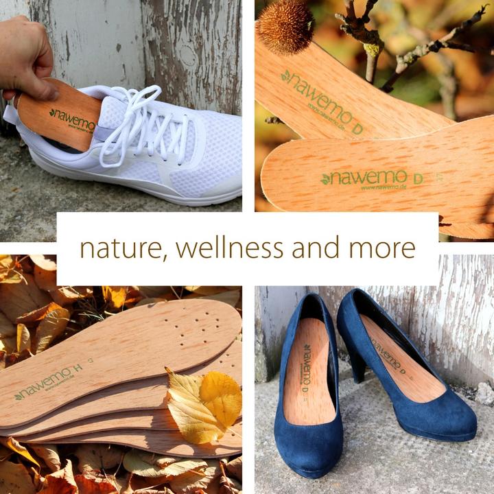 Image du produit Nawemo Semelles en cèdre Semelles intérieures pour femmes contre la transpiration des pieds 36 UE