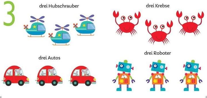 Produktbild Mein buntes Memo und Bilderlotto: Erste Zahlen (Deutsch)