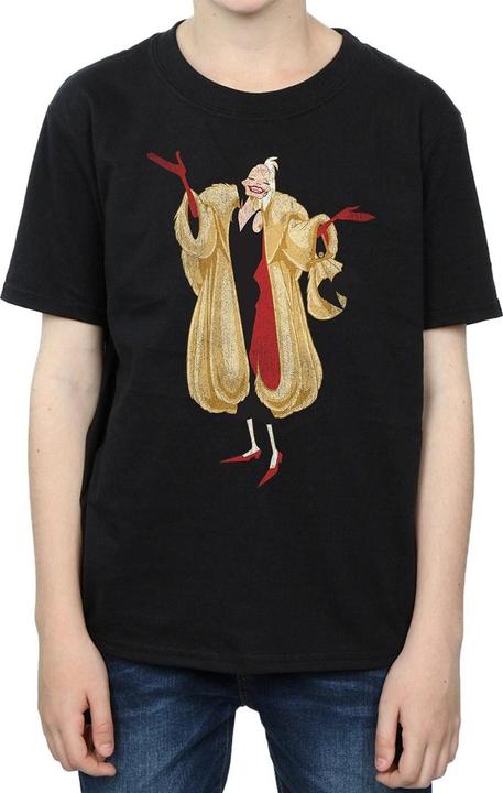 Immagine prodotto Disney 101 Dalmatians Classic Cruella De Vil Maglietta Ragazzi (140, 146)