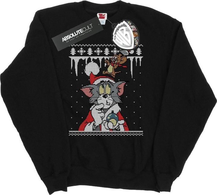 Produktbild Tom & Jerry Christmas Fair Isle Sweatshirt (S)
