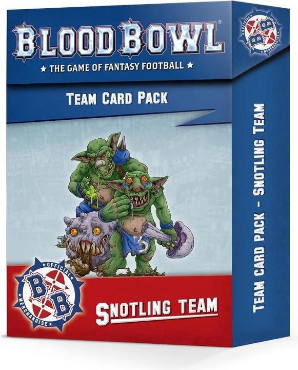 Image du produit Games Workshop Blood Bowl Snotling Team Card Pack