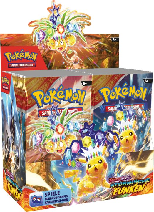 Produktbild Pokémon Stormy Sparks Booster Pack (Deutsch, Booster Pack)