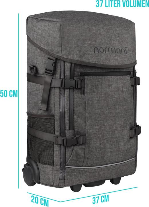 Immagine prodotto Normani Borsa da viaggio (42 l, Bagaglio a mano (fino a 50 litri))