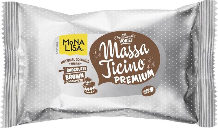 Image du produit Massa Ticino Zucker Modelliermasse, braun, 250 gr