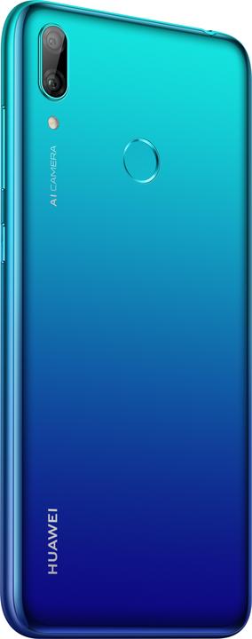 Produktbild Huawei Y7 2019 aurora blue (32 GB, Aurora Blue, 6.26", Hybrid Dual SIM, 13 Mpx, 4G)