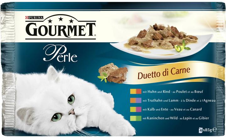 Produktbild Gourmet Perle Dütto di Carne (Adult, 4 Stk., 85 g)