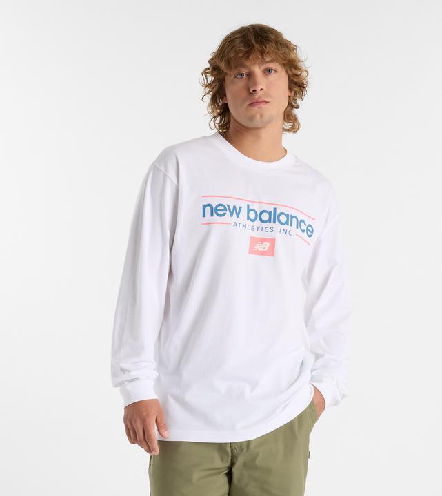 New Balance Relaxed Linear Athletics Long Sleeve