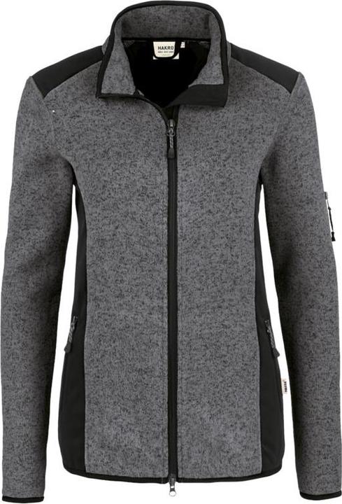 Immagine prodotto Hakro Giacca in pile da donna Churchill antracite screziato, taglia 3XL (3XL)