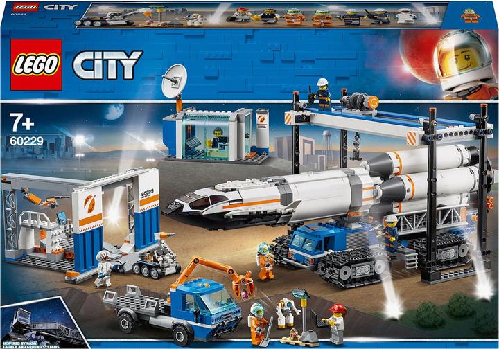 Immagine prodotto LEGO Assemblaggio e trasporto razzi (60229, LEGO City)