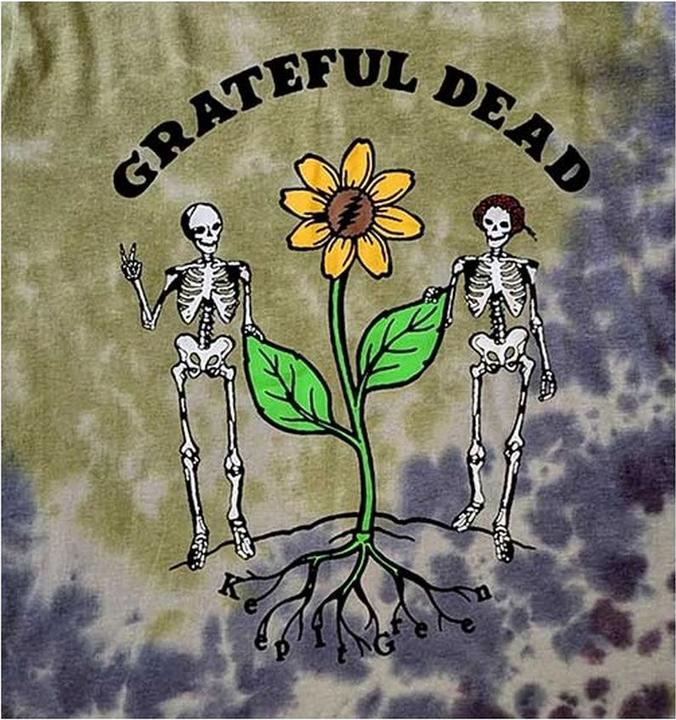 Image du produit Grateful Dead - T-shirt KEEP IT GREEN - Adulte (M)