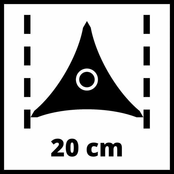Image du produit Einhell Agillo 18/200 (Lame de coupe en métal)