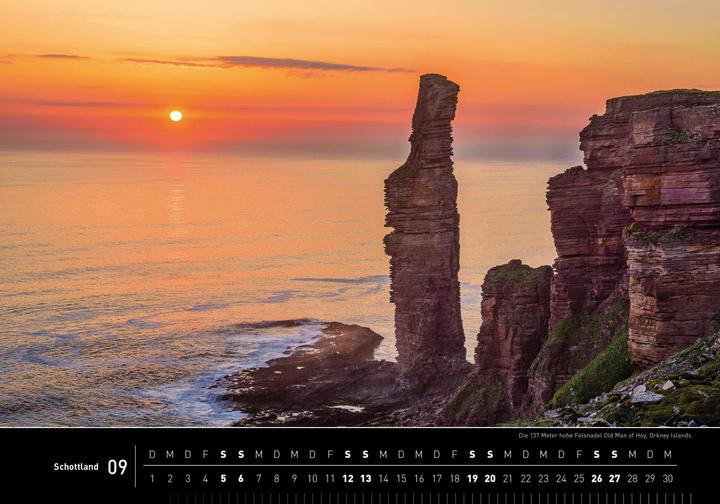 Produktbild Schottland Premiumkalender 2026 (50 x 35 cm, Deutsch)