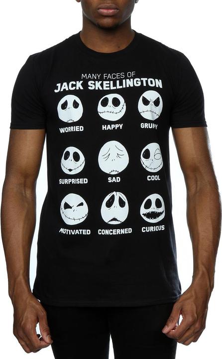 Produktbild Disney Nightmare Before Christmas Many Faces Of Jack TShirt (3XL)