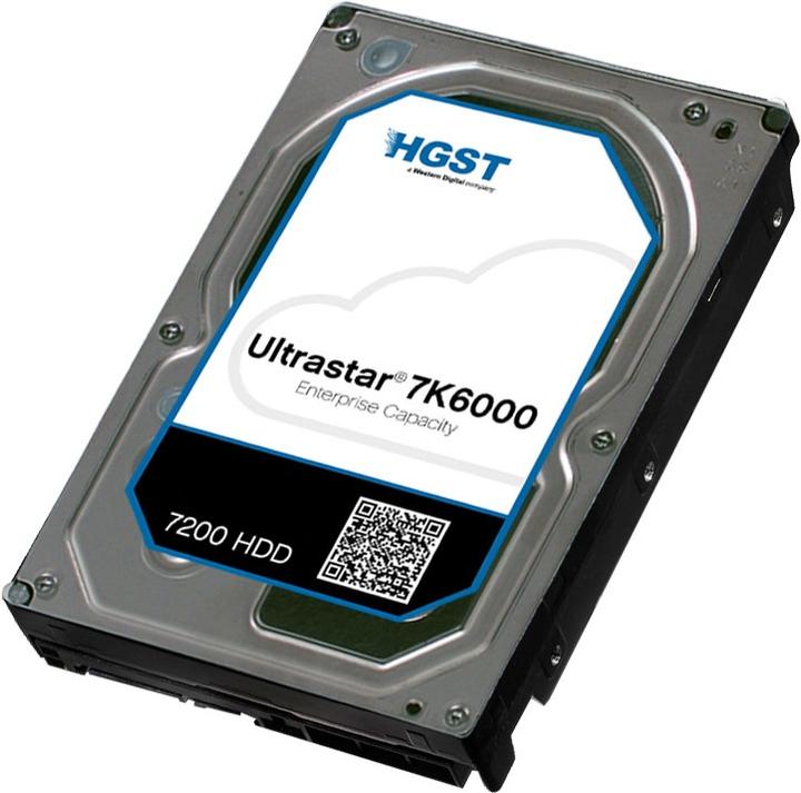 Actual product image Hitachi WD Ultrastar 7K6000 HUS726040AL5210 - Hard Drive - 4 TB - internal - 3.5" (8.9 cm) (4 TB, 3.5")