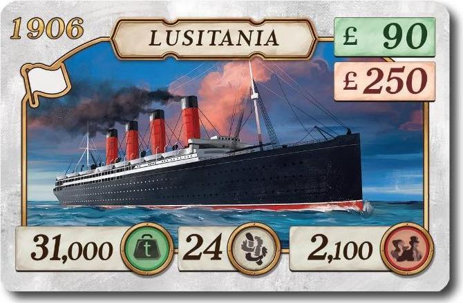 Image du produit PDV09719 - TransAtlantic, jeu de société, pour 2-4 joueurs, à partir de 12 ans (Allemand, Anglais)