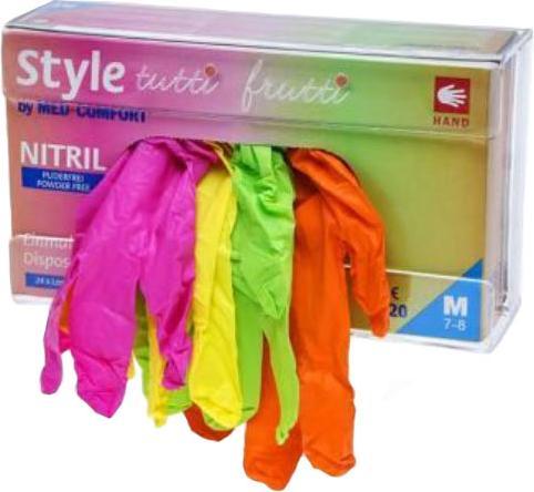Image du produit Ampri Gants en nitrile jetables style Tutti Frutti (L)