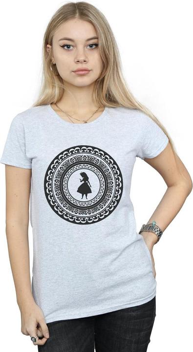Image du produit Disney - T-shirt ALICE IN WONDERLAND CIRCLE - Femme (XXL)