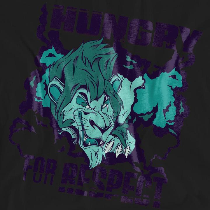 Image du produit Disney Villains - T-shirt HUNGRY FOR RESPECT - Adulte (XL)