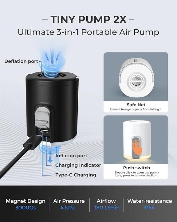 Produktbild Flextailgear Tiny Pump 2X Ora