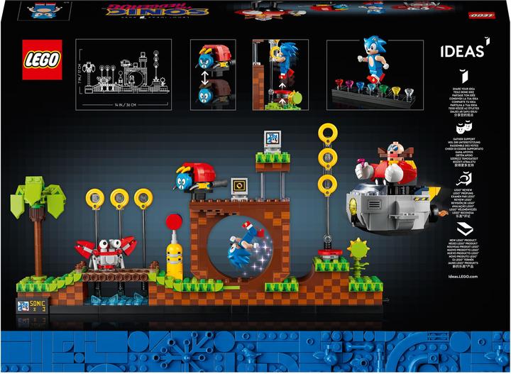 Actual product image LEGO Sonic the Hedgehog - Green Hill Zone (21331, LEGO Ideas)