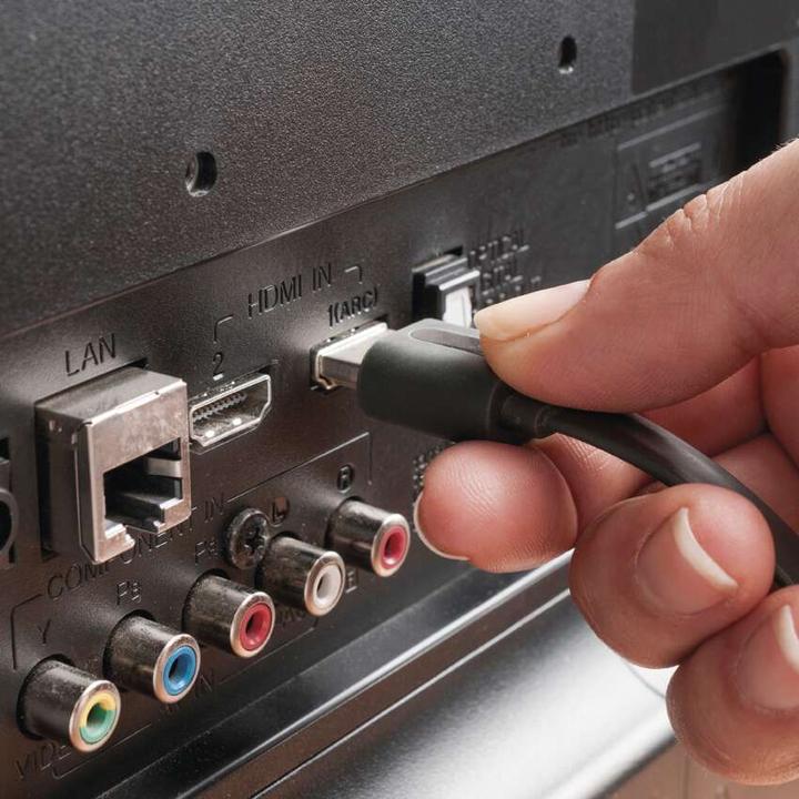 Productafbeelding Emos Hoge snelheid HDMI kabel 2.0 A plug - C plug 1,5m (1.50 m, HDMI)